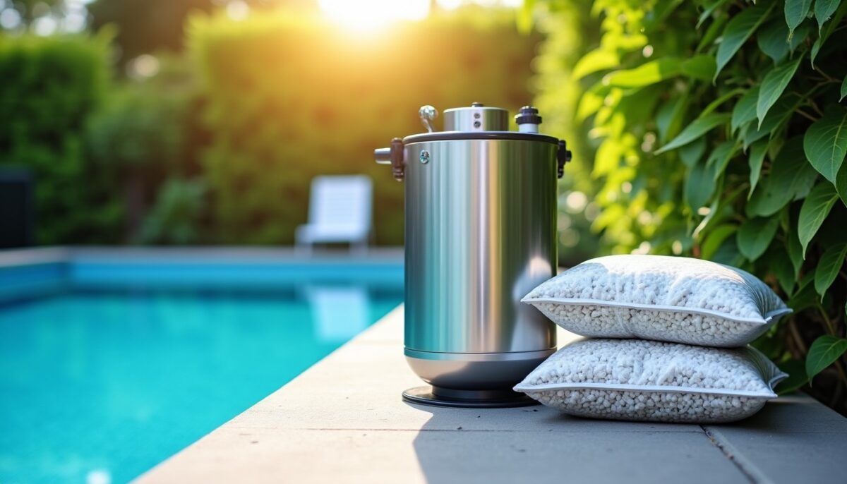Combien de sacs de verre pour votre filtre de piscine : guide complet et tableaux pratiques