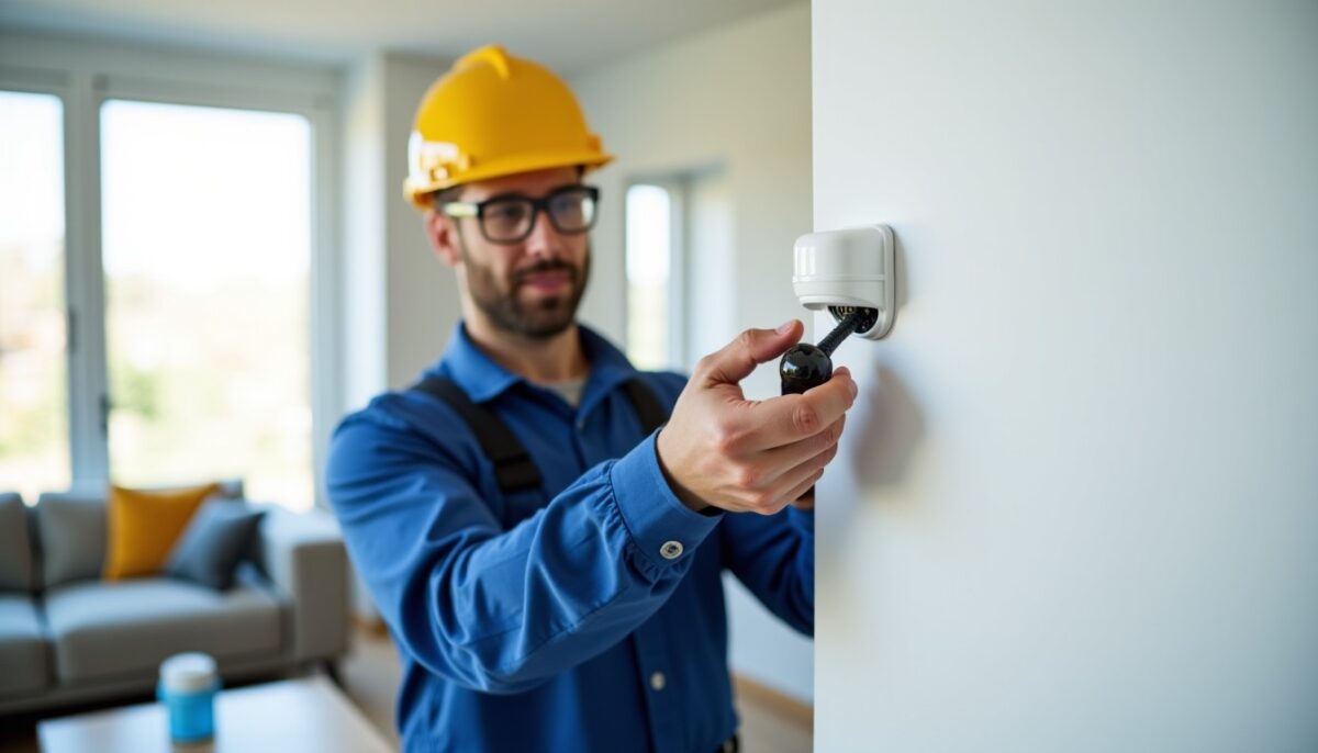 Installation sécurisée d’un détecteur de mouvement 4 fils : le guide complet étape par étape
